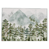 Bos en Berg Natuur Waterverf Groot Cadeauzakje (Achterkant)
