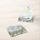 Bos en Berg Natuur Waterverf Kartonnen Onderzetters (Insitu)