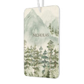 Bos en Berg Natuur Waterverf Luchtverfrisser (Links)