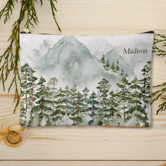 Bos- en bergnatuur aquarel etui