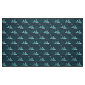 Bos- en bergpatroon stof (Fat Quarter)