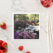 Bos en bloemen papier servet (Insitu)