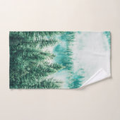 Bos en mist bad handdoek (Handdoek)