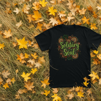 Bos en regenbogen wildernis ontwerp t-shirt