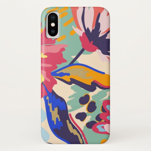 Bos en rozen Case-Mate iPhone case (Achterkant)