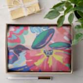 Bos en rozen tissuepapier (Geschenk)