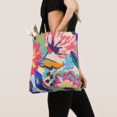 Bos en rozen tote bag (Dichtbij)