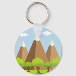 Bos en Topjes Sleutelhanger