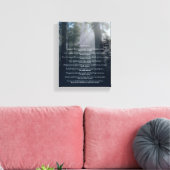 Bos en zon doen het in ieder geval canvas afdruk (Insitu (Woonkamer))