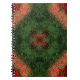 Bos Energie Kaleidoscoop Fractale Kunst Notitieboek