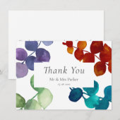 Bos Eucalyptus Bloemstuk Bedankt (Voorkant / Achterkant)