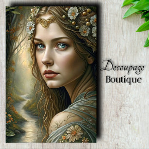 Bos Fae Koningin Decoupage Tissuepapier