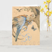 Bos Fee Kaart (Gele Bloem)