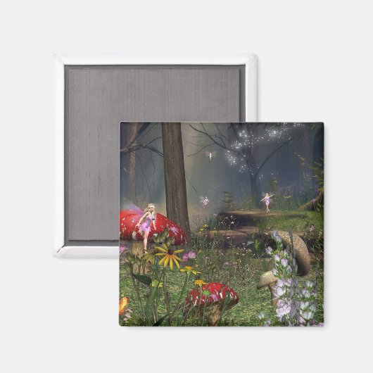 Bos fee Magnet (Voorkant / Achterkant)