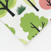 Bos Fleece Deken (Hoek)