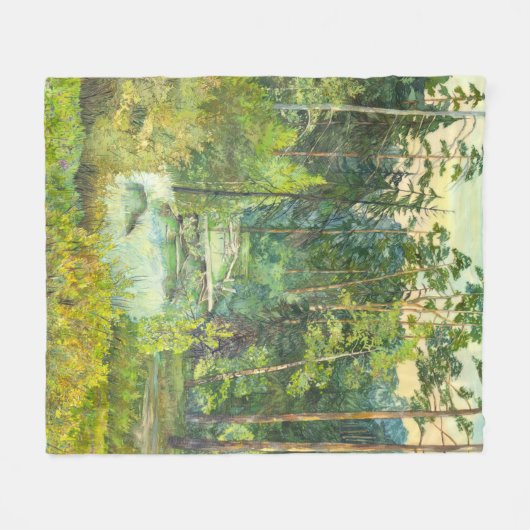 Bos Fleece Deken (Voorkant (Horizontaal))