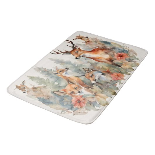 Bos fluistert badmat (Gekanteld)