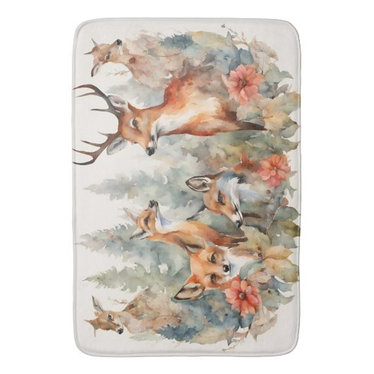 Bos fluistert badmat (Voorkant Verticaal)