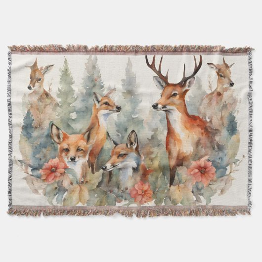 Bos fluistert deken (Voorkant)