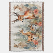 Bos fluistert deken (Voorkant Verticaal)