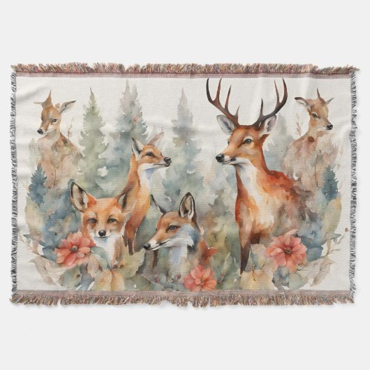 Bos fluistert deken (Voorkant)