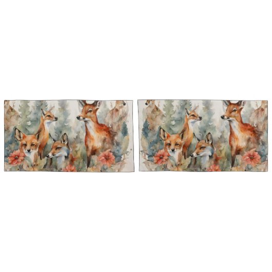 Bos fluistert kussensloop (Achterkant-Set)