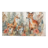 Bos fluistert kussensloop (Achterkant-Links)