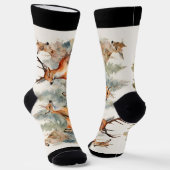 Bos fluistert sokken (Gebogen)