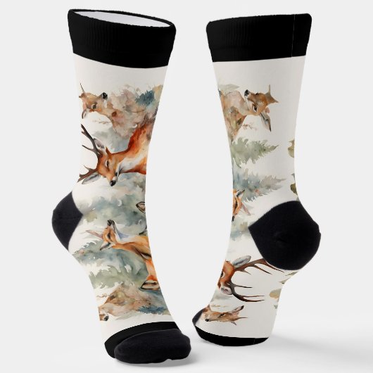 Bos fluistert sokken (Gebogen)