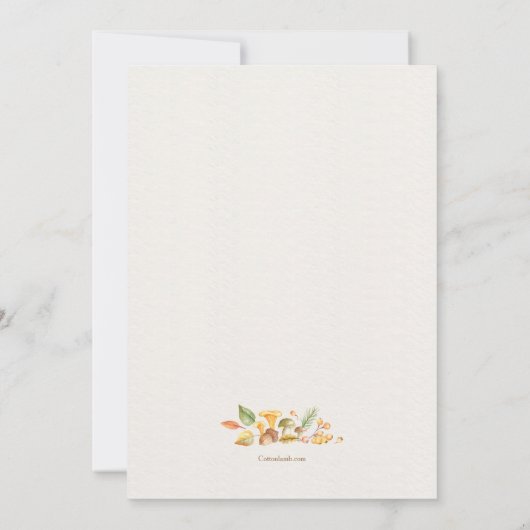 Bos Foto Uitnodiging (Achterkant)