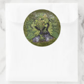 Bos gebladerte Dragon ~ stickers (Tas)