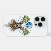 bos geest iPhone hoesje (Achterkant horizontaal)