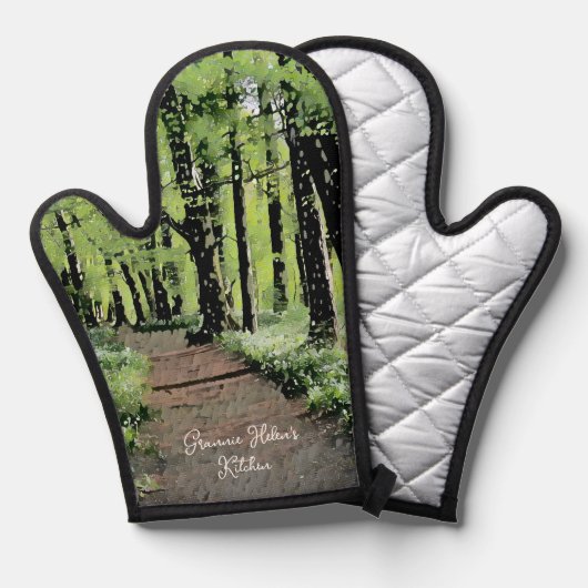 bos gepersonaliseerd ovenwant (Voorkant / Achterkant)