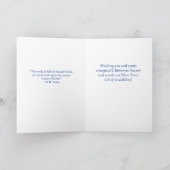 Bos Gespioneerd Wonder Feestdagen Kaart (Binnen)