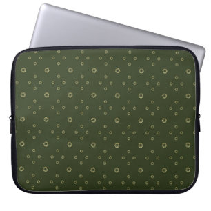Bos Gouden Zinnia Zon Laptop Sleeve