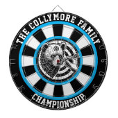 Bos Grizzly in het vizier Dartbord (Voorkant)