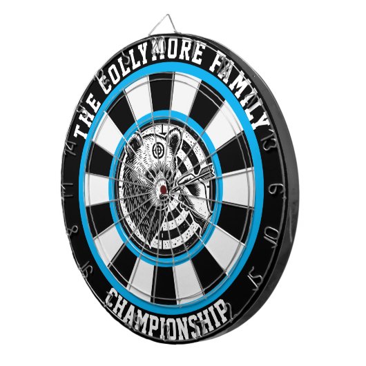 Bos Grizzly in het vizier Dartbord (Voorkant Rechts)