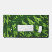 Bos groen militair camouflagepatroon bureaumat (Keyboard & Muis)