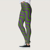 BOS GROEN ZEBRA GESTREEPTE PANTY STRECH LEGGINGS (Links)