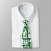 Bos groene en witte doodles van 7 stropdas (Gebonden)