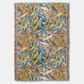 bos hagedis kluit deken (Voorkant Verticaal)