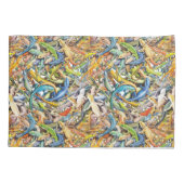 bos hagedis kluit kussensloop (Achterkant)