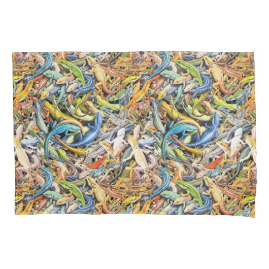 bos hagedis kluit kussensloop (Voorkant)