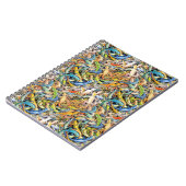 bos hagedis kluit notitieboek (Linkerzijde)