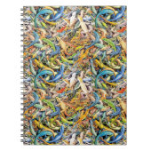 bos hagedis kluit notitieboek (Voorkant)