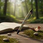 bos hagedis kluit zwarte inkt pen