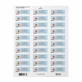 bos hert etiket (Full Sheet)