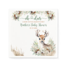 Bos Herten Baby Shower Jongen