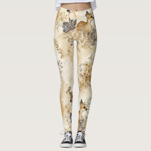 Bos Herten Dierenpatroon Leggings