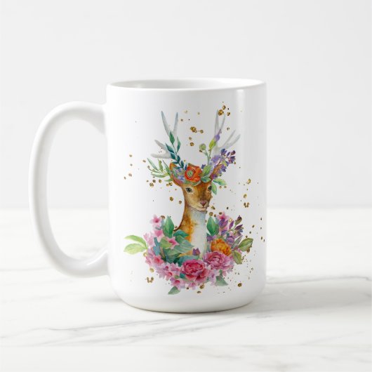 Bos Herten Koffiemok (Links)